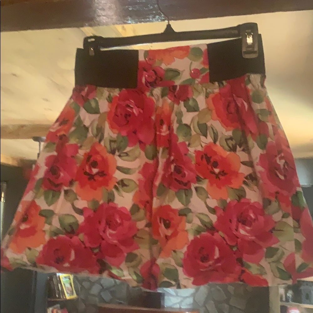 Floral skirt